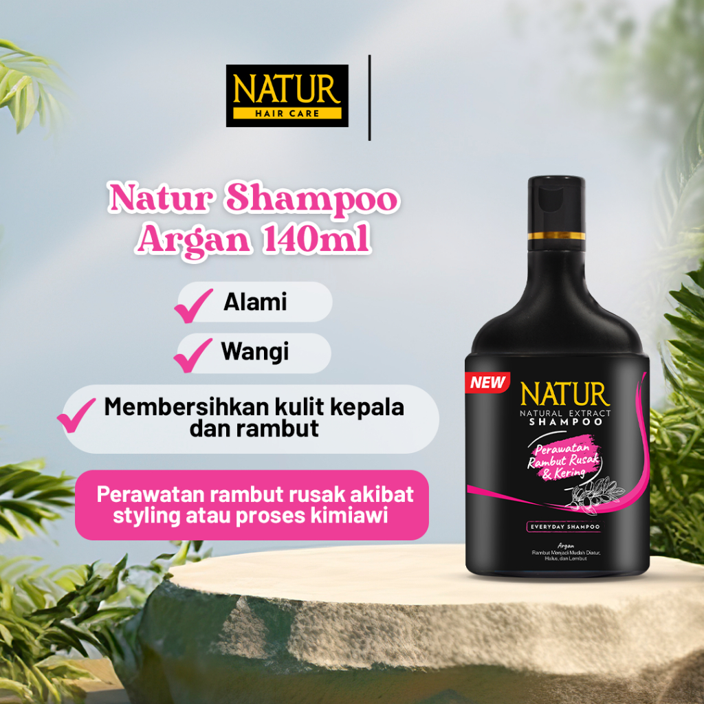 Natur Argan Oil & Olive Oil Series - Shampoo Conditioner Hair Serum
