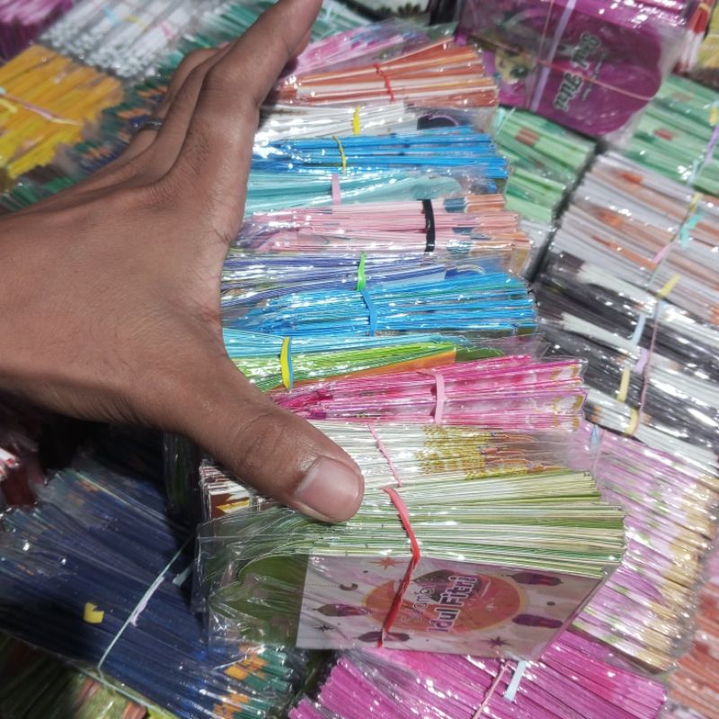 

GROSIR Amplop Minim 100 Pack. Amplop Lebaran Medium 1 pack isi 8