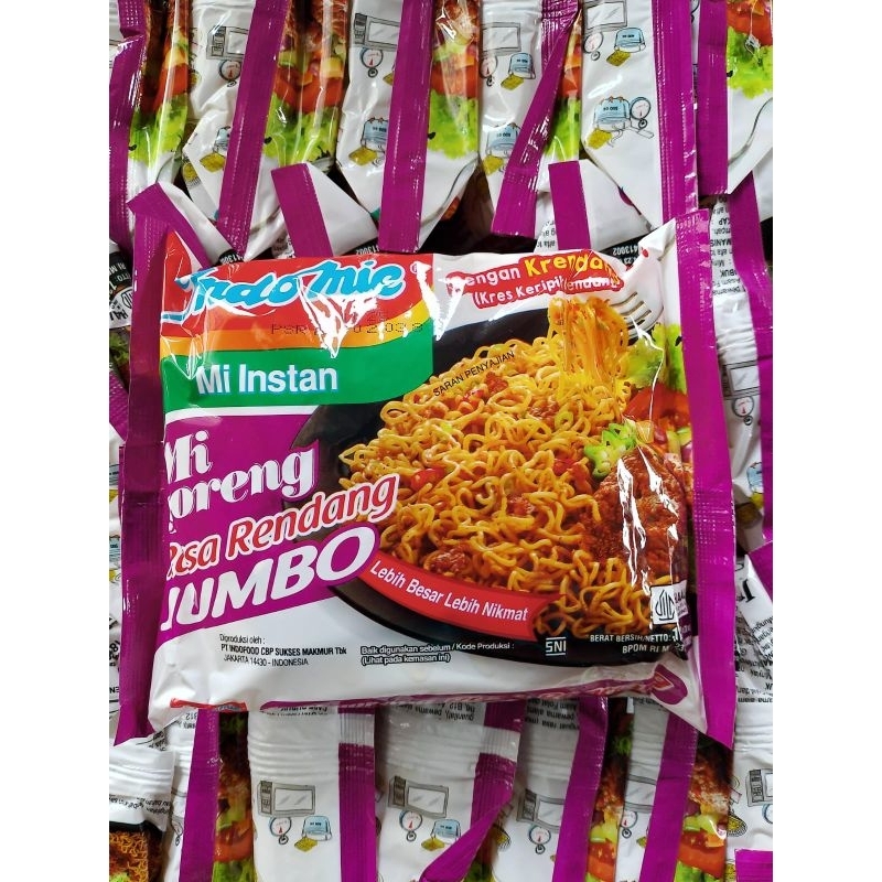 

PAKET HEMAT MIE INDOMIE rasa rendang DAPAT 3PCS