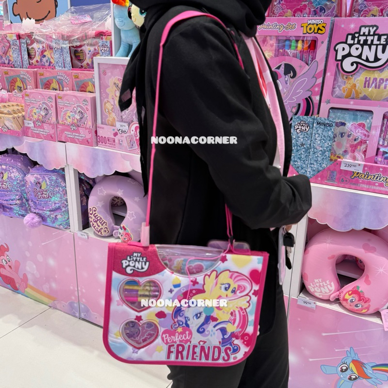 Miniso x My Little Pony ‼️ DIY Crossbody Bag Set / Tas Selempang My Little Pony Collections