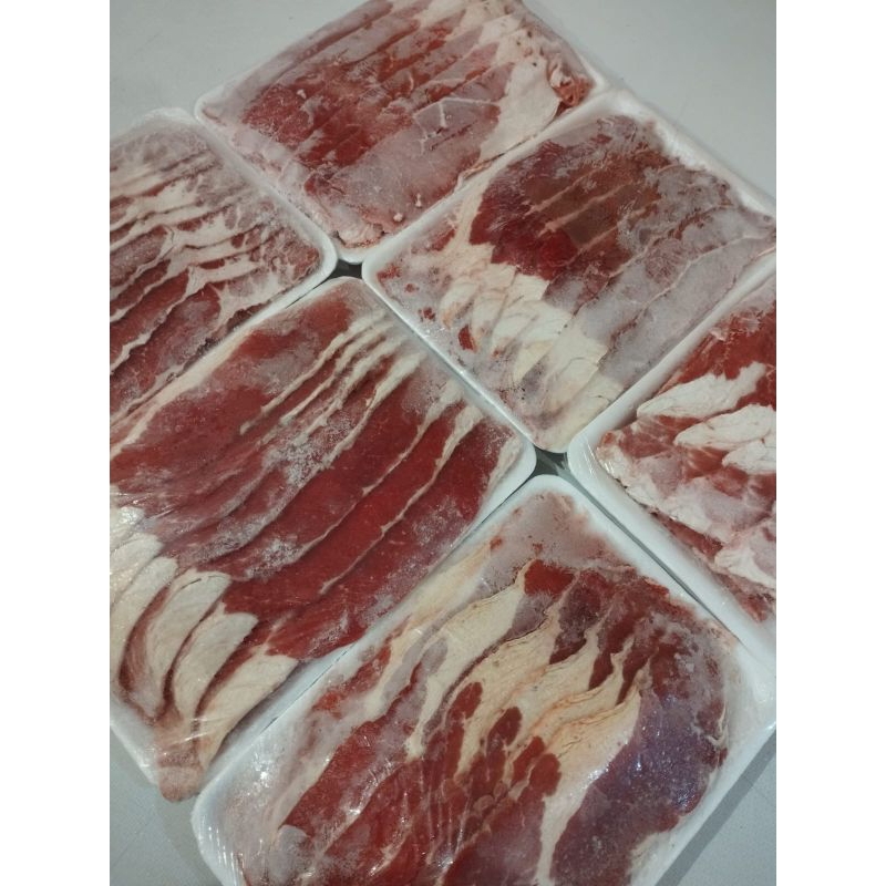 

SIRLOIN SLICE rendah lemak (GRILL & SUKI)