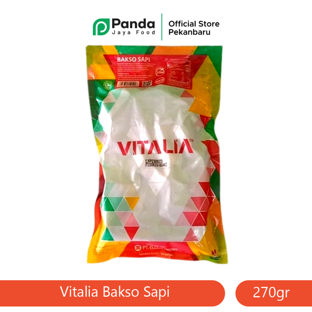 

Vitalia Bakso Sapi 270 Gram