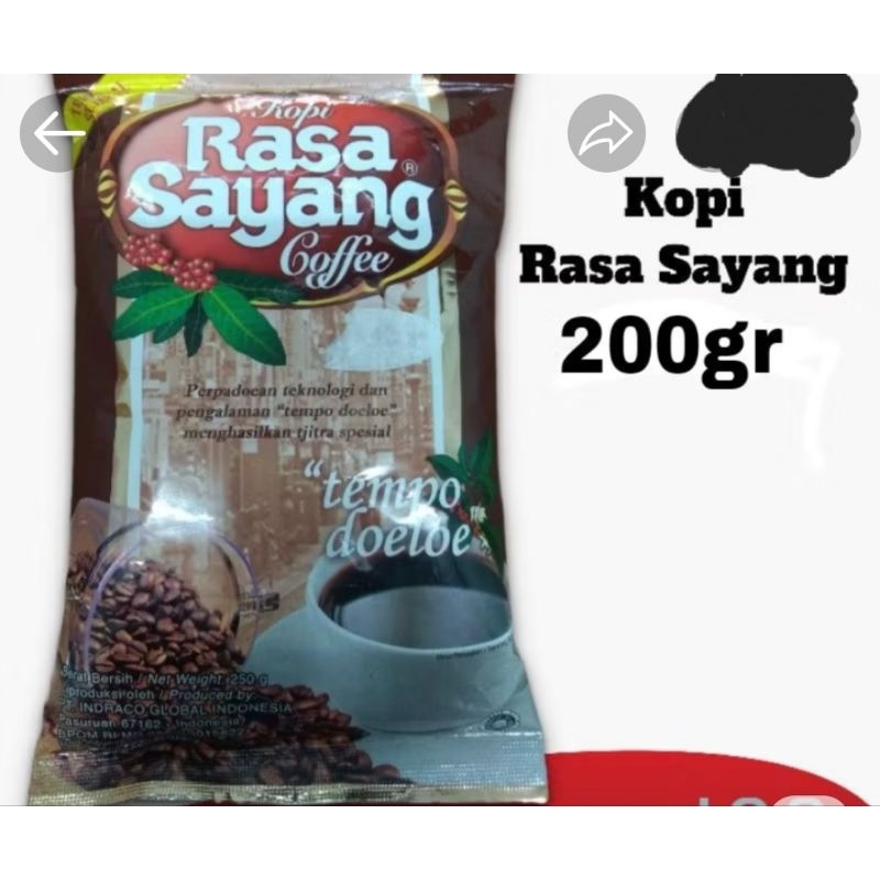 

Kopi Dumai Rasa sayang 200gr tempo doeloe