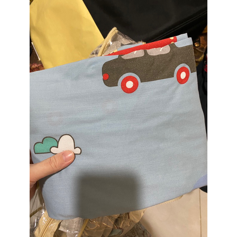 preloved sprei playmat kasur bayi katun lokal beverly 150x150x15cm