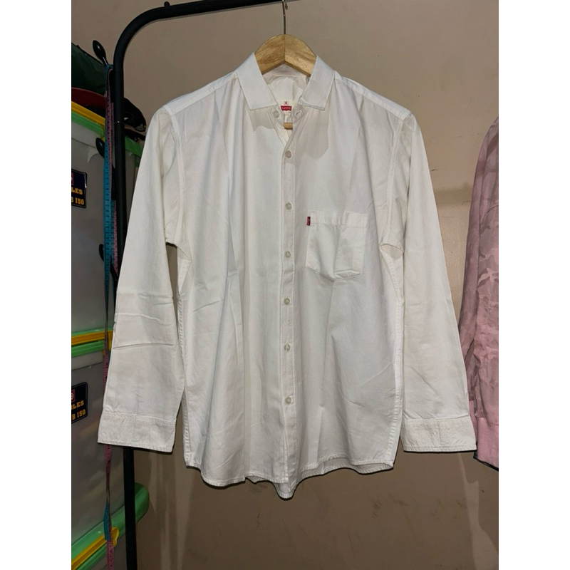 Kemeja Putih Levis / Kemeja Polos Kerja
