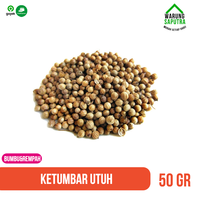 

Ketumbar Biji Utuh Bumbu Masak 50 g