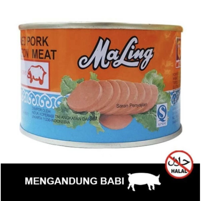

maling TTS pork luncheon meat 170gr