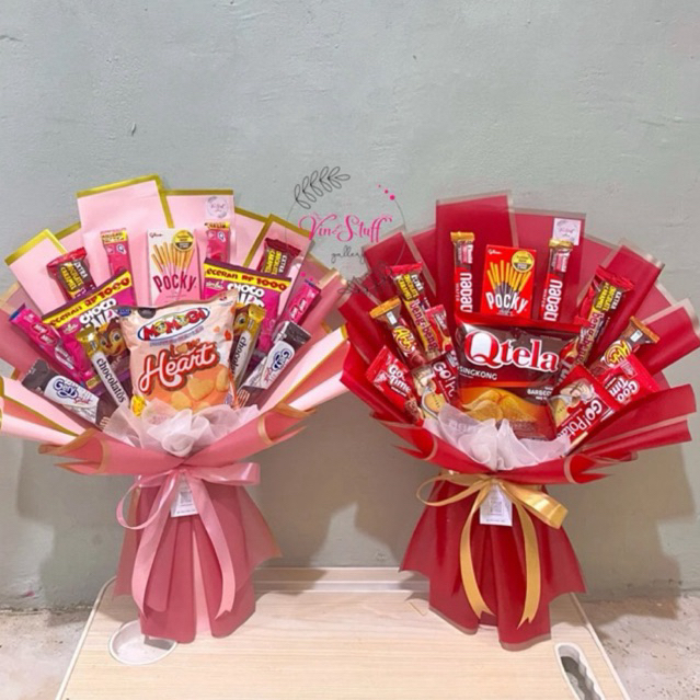 

Buket Snack Large Wisuda Ultah Banyak Pilihan Warna