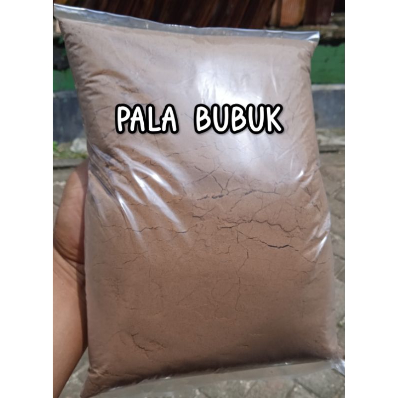 

NUTMEG / PALA / POLO BUBUK ORIGINAL - Cocok untuk jamu / bumbu masakan - kemasan isi [ 1kg ] [ 500 gram]