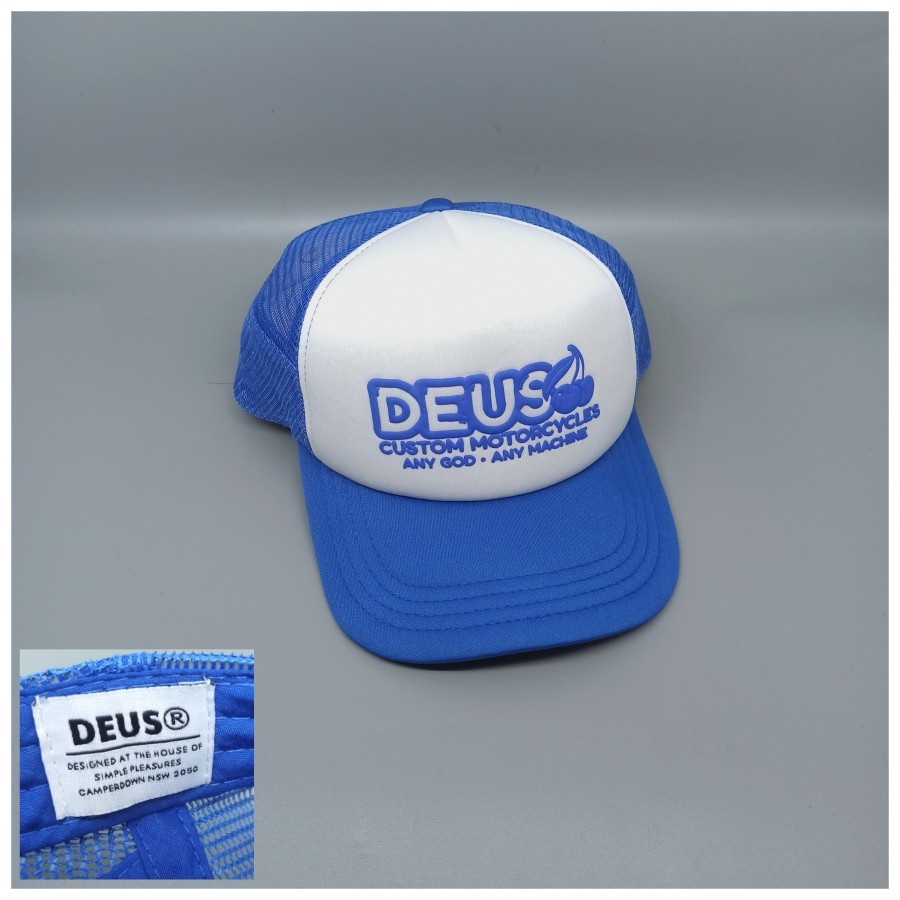 Topi Deus Cap Trucker Second Preloved Original 864