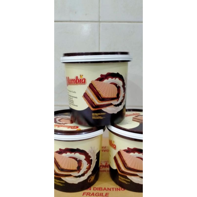 

WAFER COLUMBIA TIMBA CHOCOLATE VANILA / CHOCO VANILLA 250GR