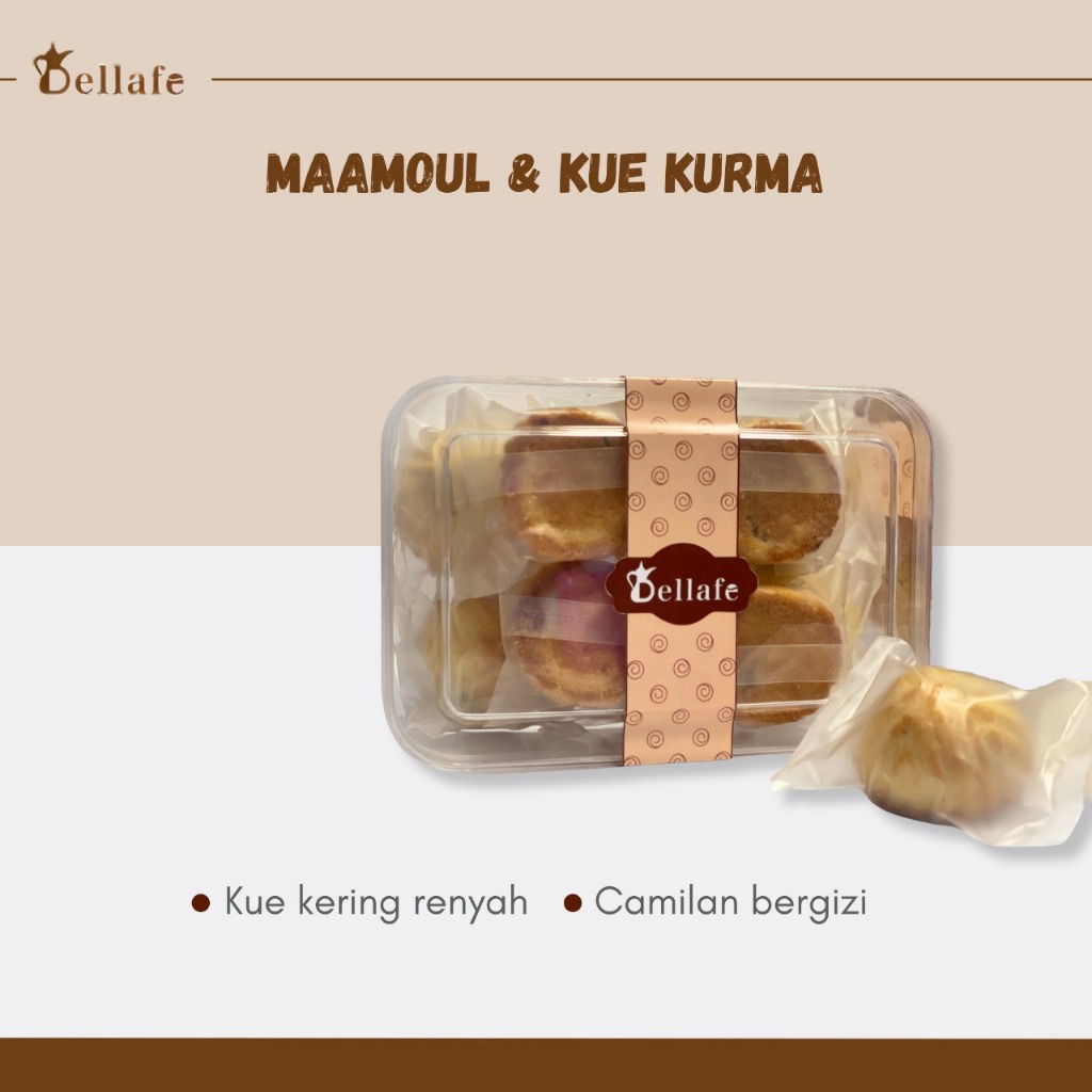 

Maamoul Kurma Arab - 10 Pcs, Diisi dengan Kurma Arab Saudi