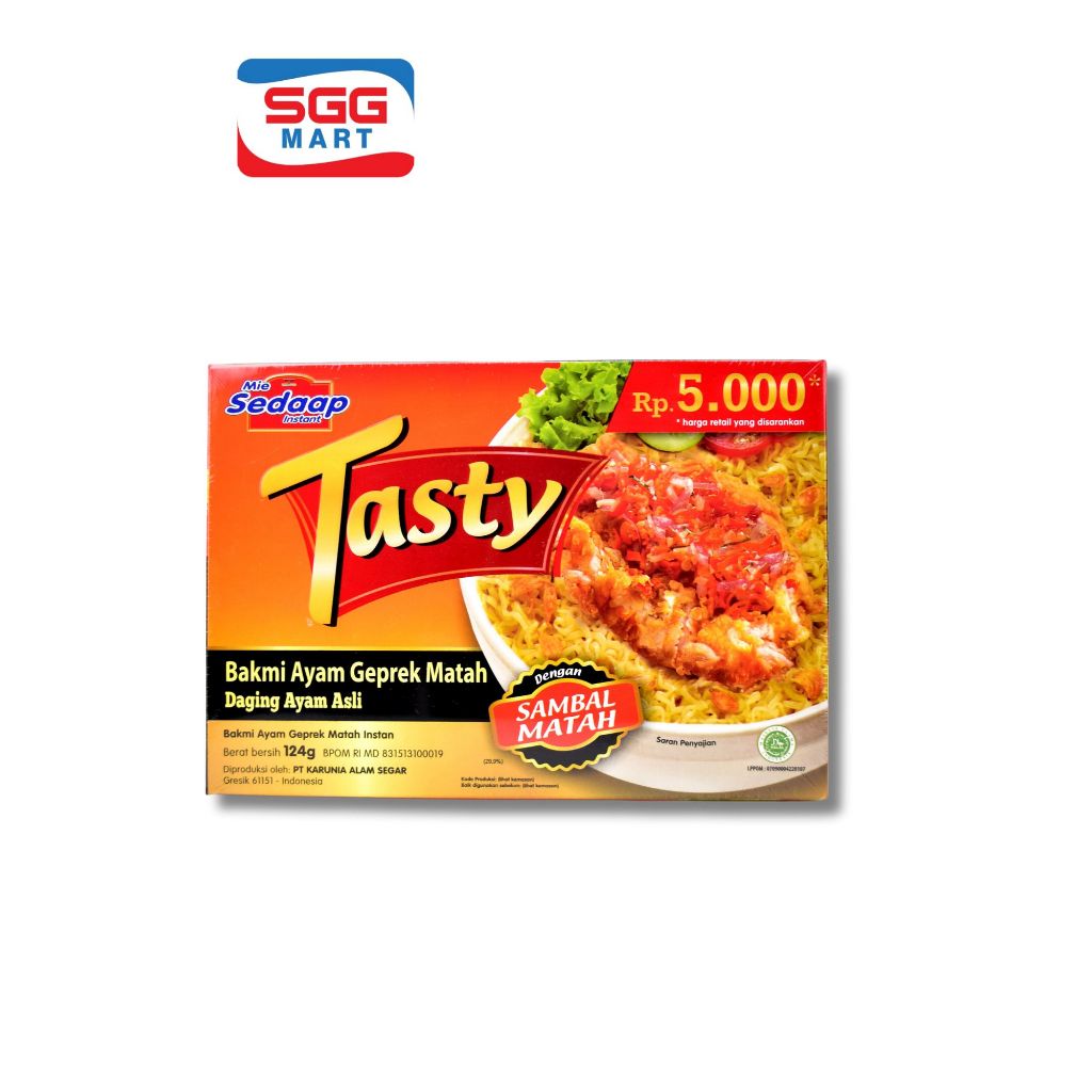 

Sedap Bakmi Tasty Bakmi Ayam Geprek Matah 124gr