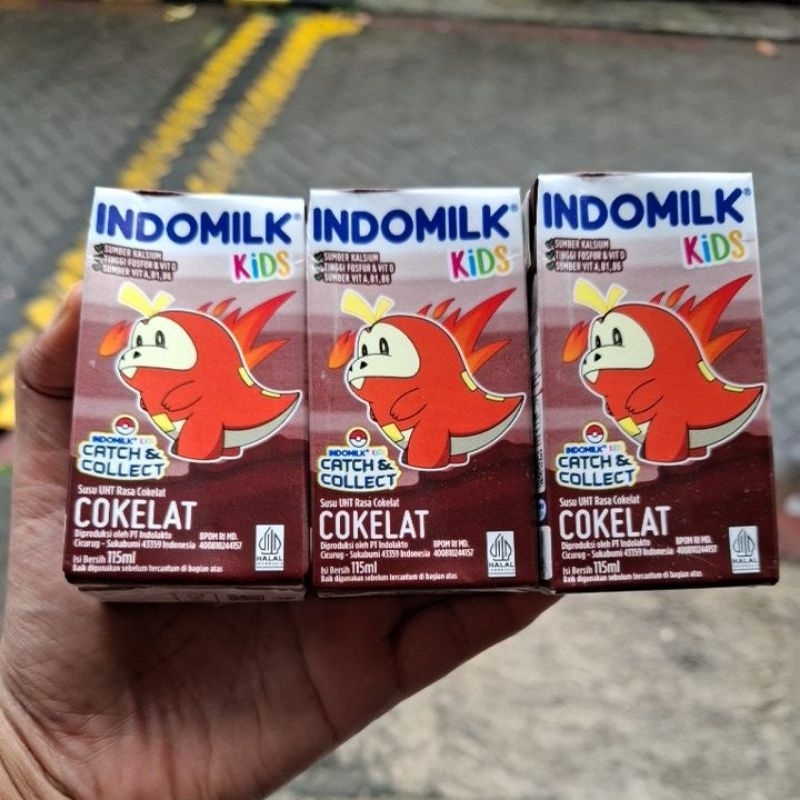 

Susu UHT INDOMILK KIDS 115ML Cokelat x5pcs