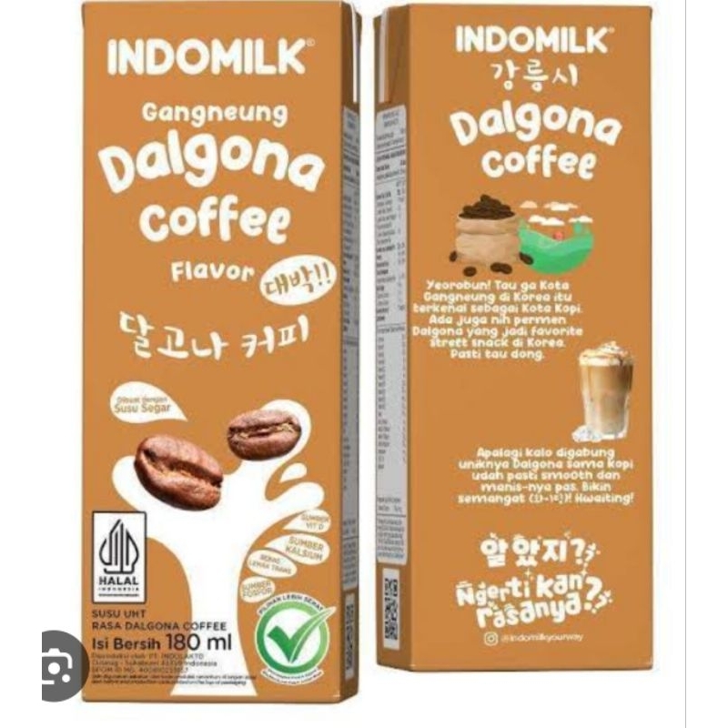 

PROMO !!! Indomilk Korea 180ML