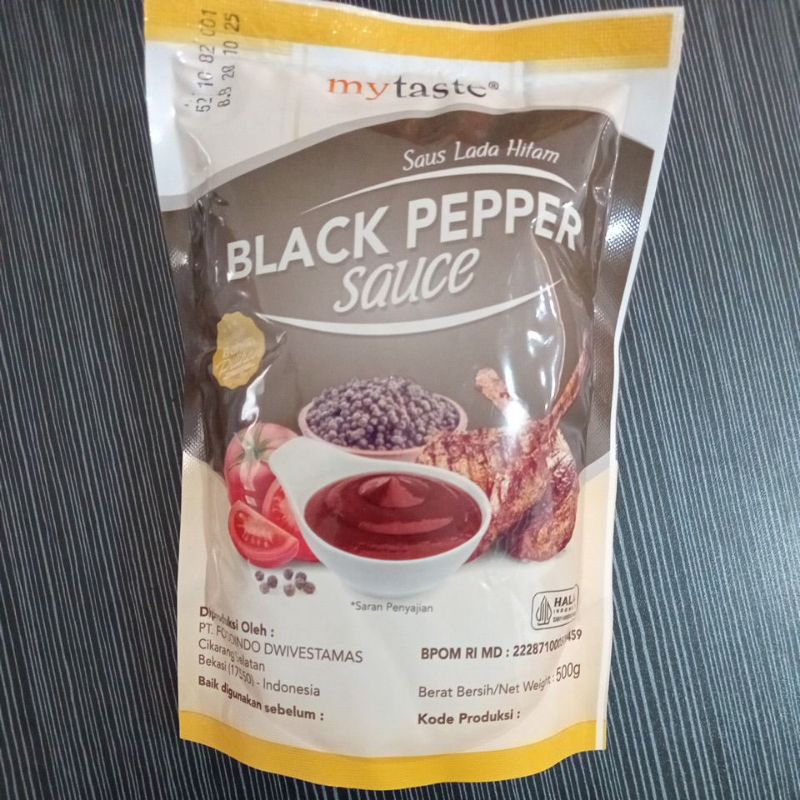 

MM1 MY TASTE SAUS LADA HITAM / BLACK PEPPER SAUCE GRAM