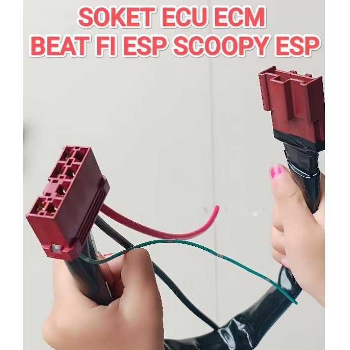 SOKET SOKET KIPROK REGULATOR ECU ECM ACG BEAT ESP SCOOPY ESP VARIO 110 ESP KUALITAS ORIGINAL