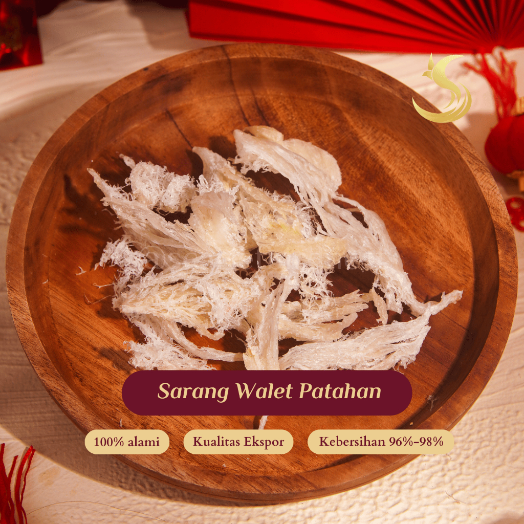 

SCARLET - Sarang Burung Walet Patahan Kecil / Bird Nest / Yanwo / 燕窝