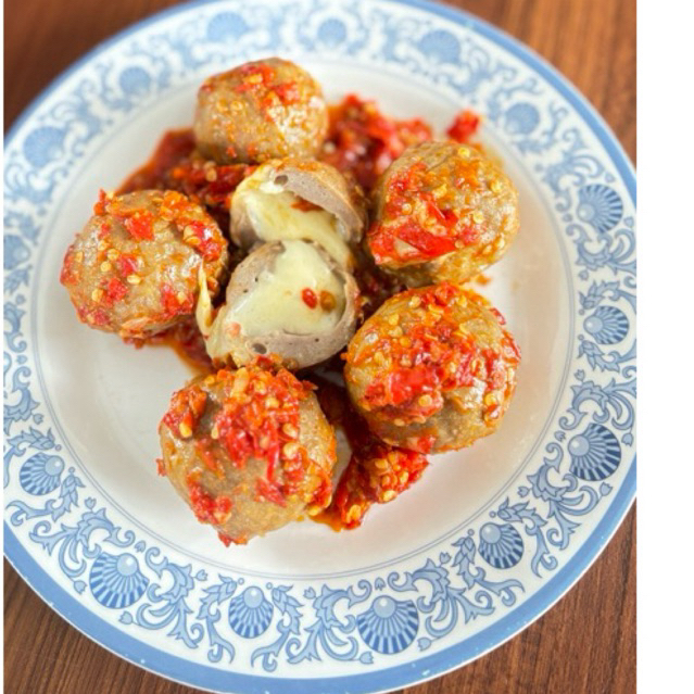 

BAKSO MERCON ISI (MOZZA URAT CINCANG)