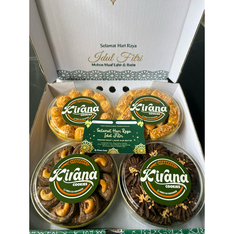 

hampers isi 4 toples 250gr