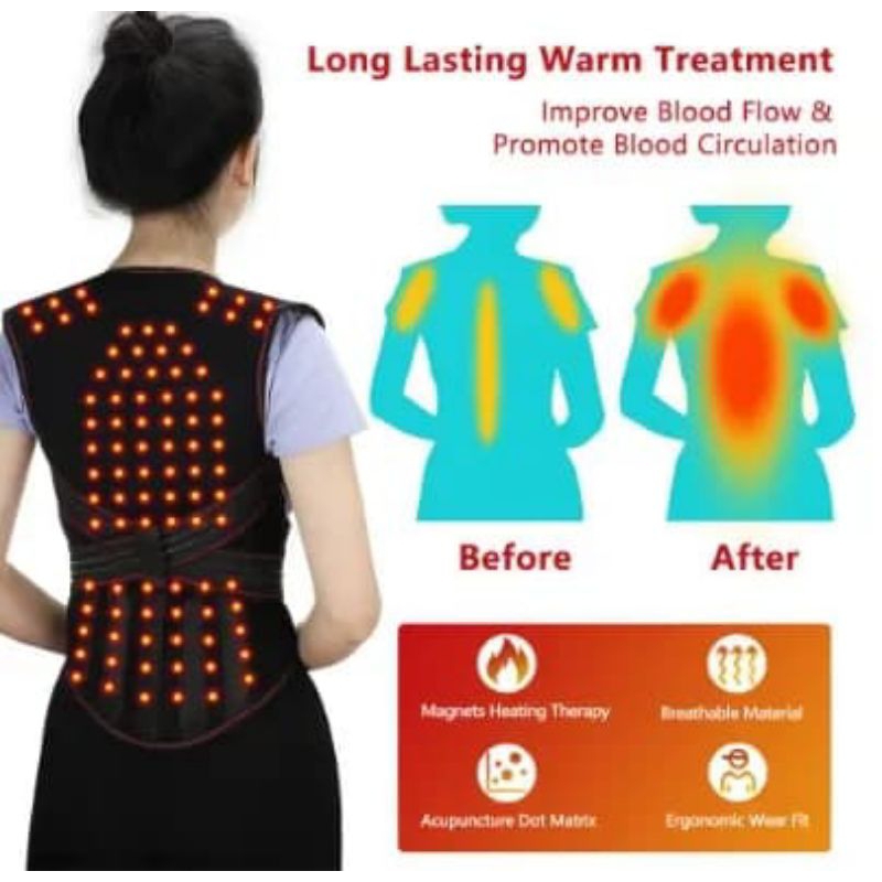 KORSET TERAPI PINGGANG MAGNETIK