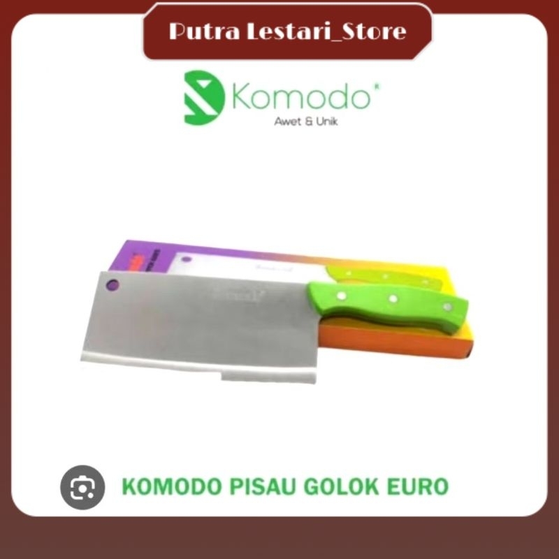 Pisau Golok Stainless / Pisau Masak / Pisau Dapur EURO KOMODO