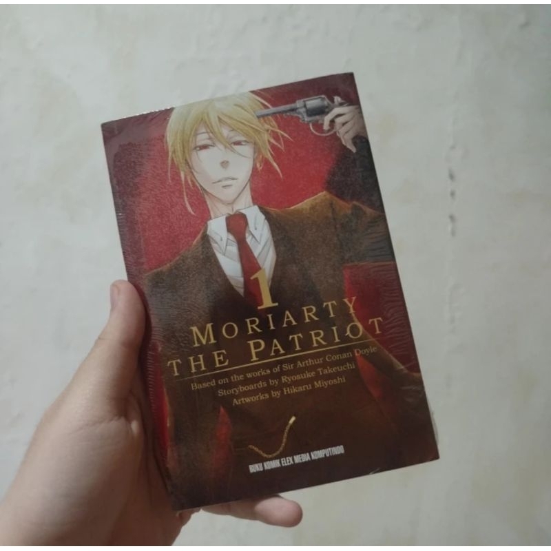 Komik Moriarty the Patriot vol 1 kolpri segel