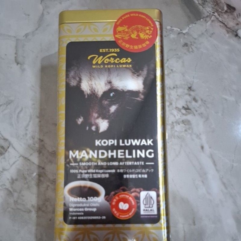 

Worcas Wild Kopi Luwak MANDHELING