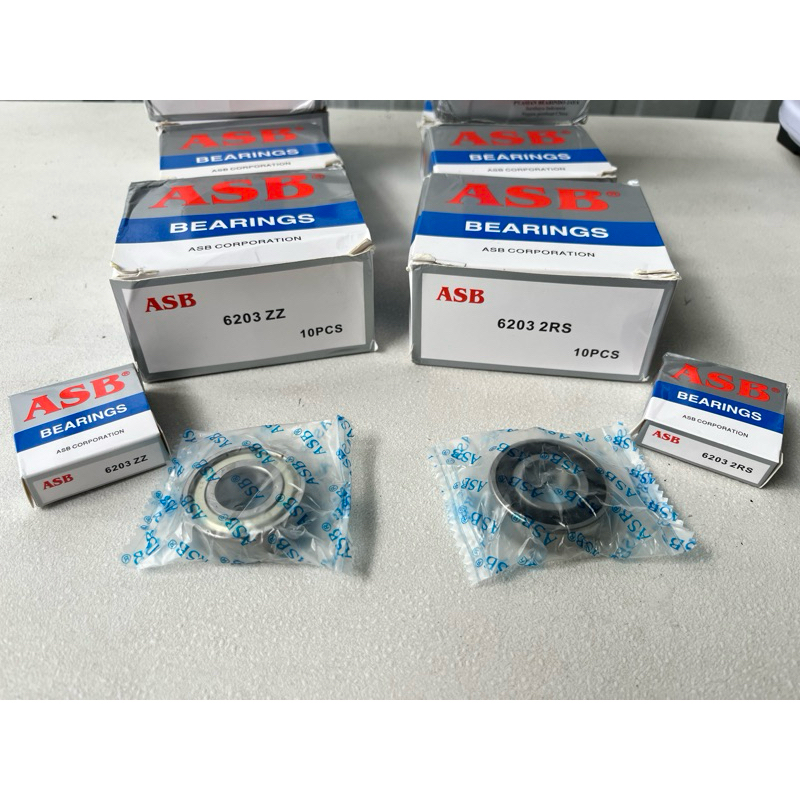 ASB Bearing 6203ZZ/ Bearing 6203 / ASB Bearing 6203RS / Bearings / Klahar ASB 6203