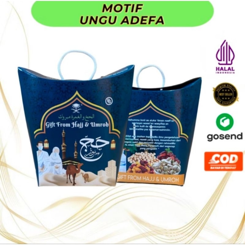 

TAS OLEH-OLEH UMRAH / HAJI MODEL UNIK BAHAN KERTAS GAMBAH KA'BAH