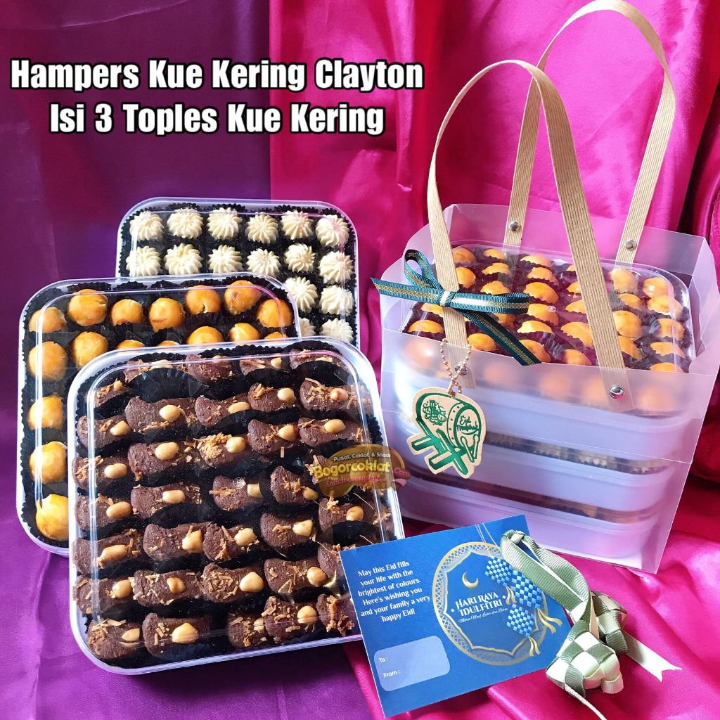 

Hampers Lebaran Kue Kering Clayton 2025