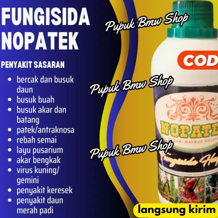 nopatek fungisida hayati obat penyakit tanaman organik