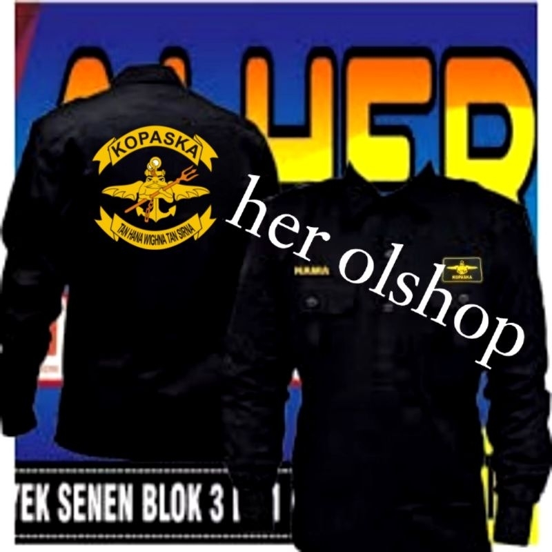 pul bordir kemeja Kopaska baju Kopaska seragam Kopaska kemeja kerja Kopaska baju kerja Kopaska serag