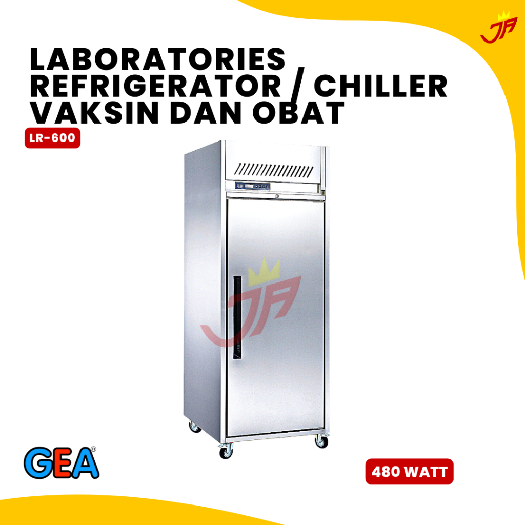 GEA - Laboratories Refrigerator / Freezer Gea LR-600/ Chiller Vaksin dan Obat/Kulkas Vaksin dan Obat