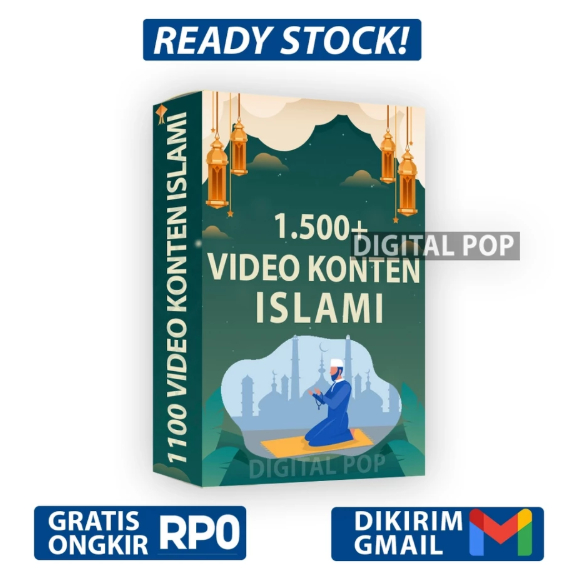 1500+ VIDEO KONTEN ISLAMI VIRAL FYP SIAP UPLOAD MEDSOS AUTO FYP