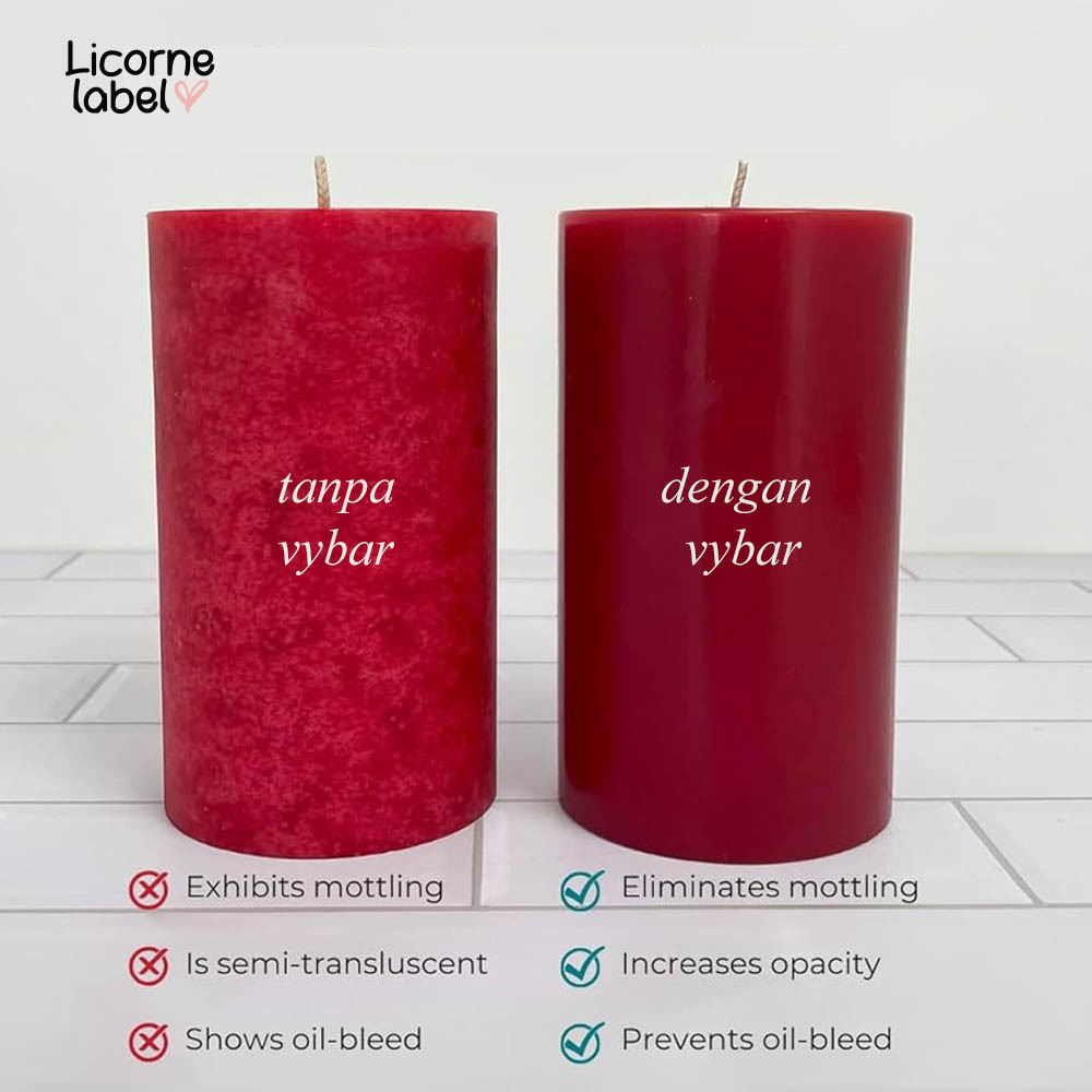 1lb (±453gr) VYBAR 103 /  vybar 260 Candle Additive Aditif untuk Lilin Penguat Aroma Hot Throw