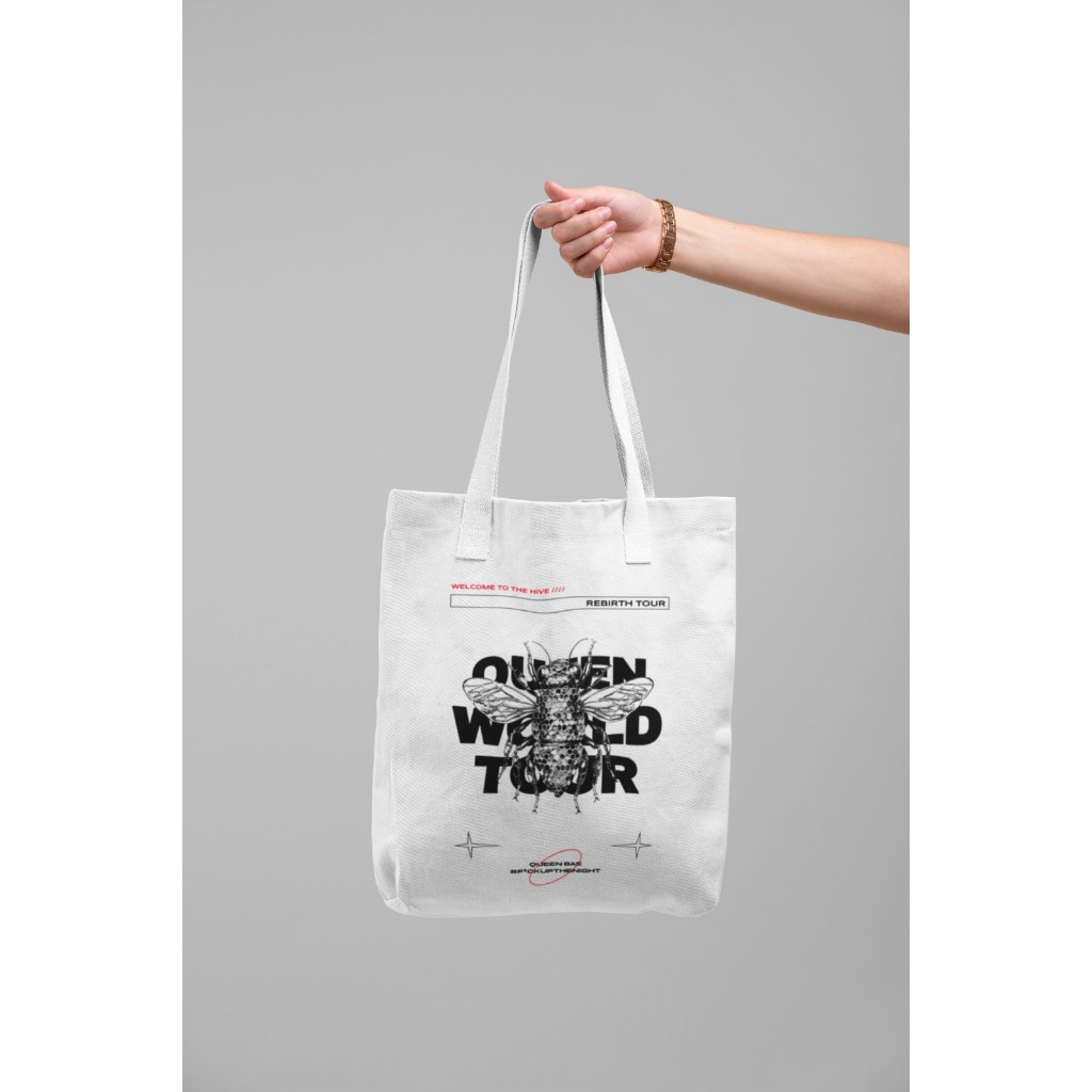 LEGGO-Store - Tas Tote Bag Kanvas - Totebag Pria Wanita