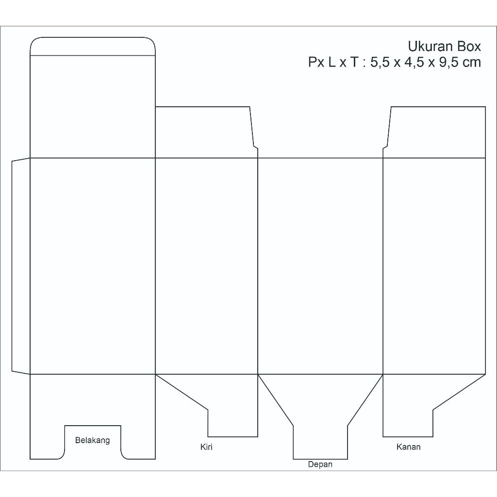 

Box custom full colour/logo sendiri/brand sendiri ukuran P x L x T : 5,5 x 4,5 x 9,5 cm