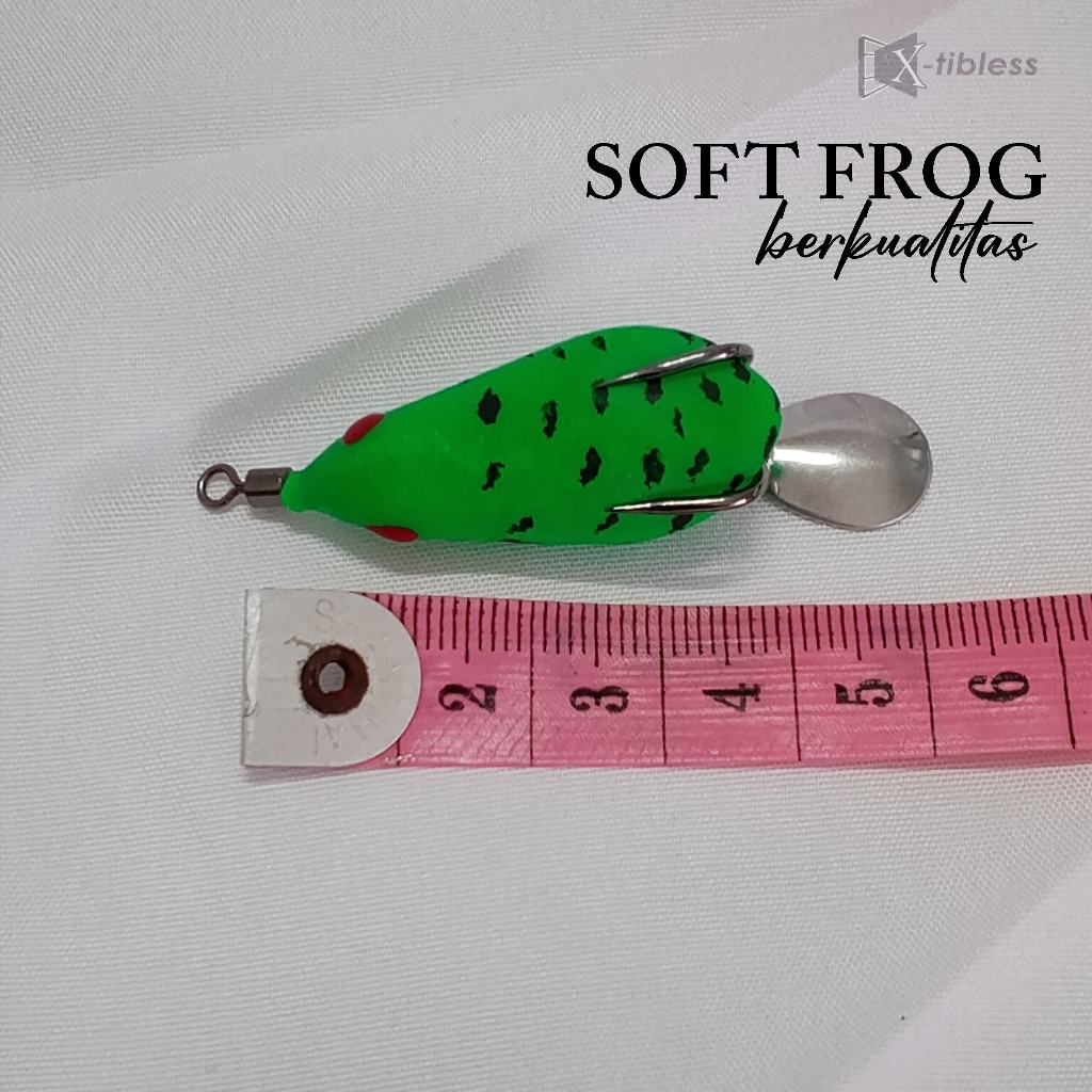 Soft frog umpan berkualitas umpan pancing umpan casting