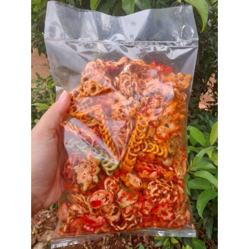 

Seblak mix 250gr krupuk seblak campur aneka krupuk seblak kering pedas daun jeruk