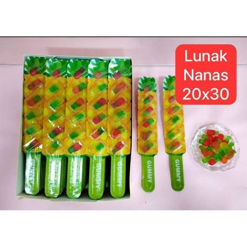 

PERMEN LUNAK BENTUK NANAS ISI 30PCS