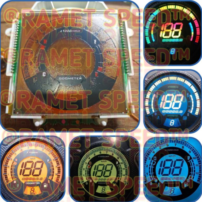 KODE V42H Polarizer lcd speedometer Sunburn honda cs1