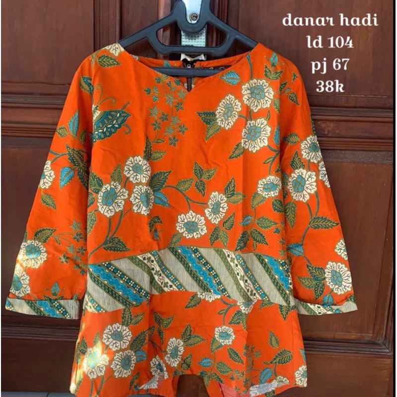 Preloved Batik Kantor Wanita Danar Hadi