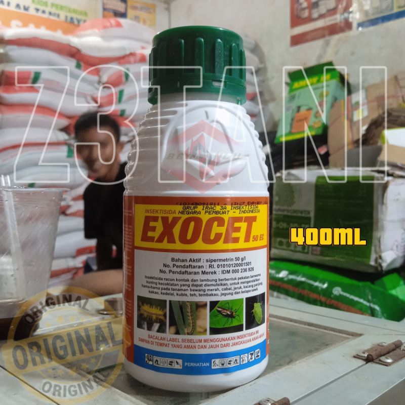 EXOCET 50 EC - 400ml - Insektisida Pengendali Hama - Hama