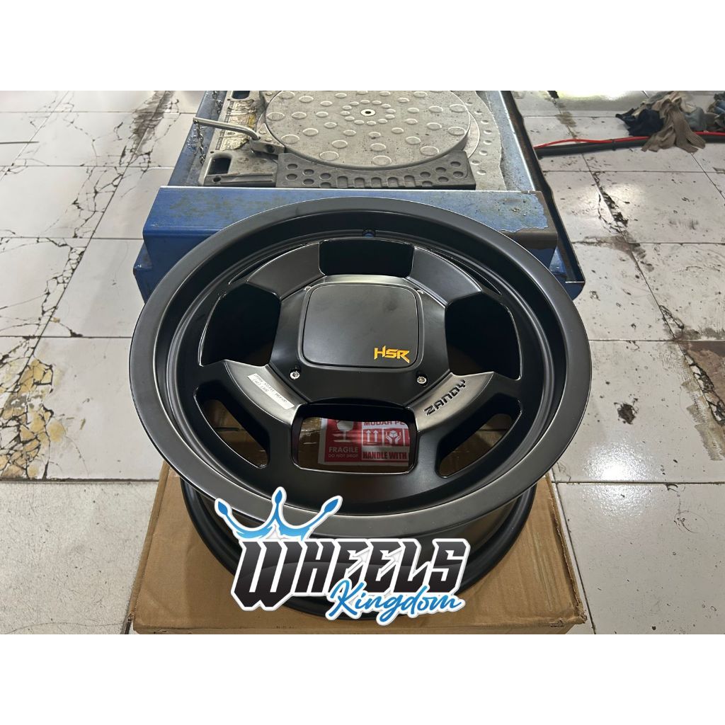 VELG R15 VELG MOBIL JDM RING 15 HSR ZANDY R15 LEBAR 6,5 ET 42 PCD 4X100 PNP VELG AIR EV BRIO AGYA