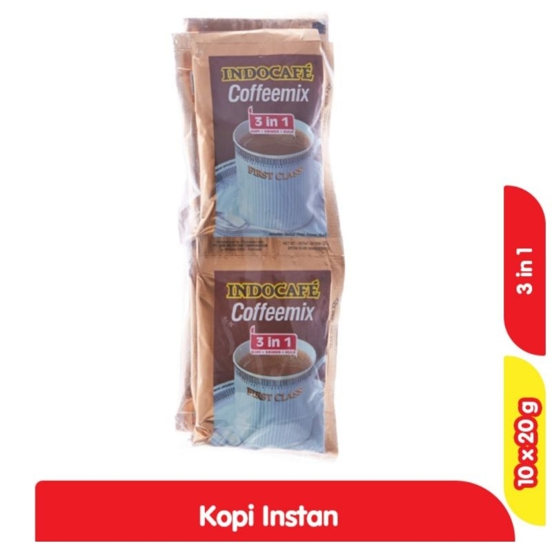 

indocafe kopi mix instan 10x20g