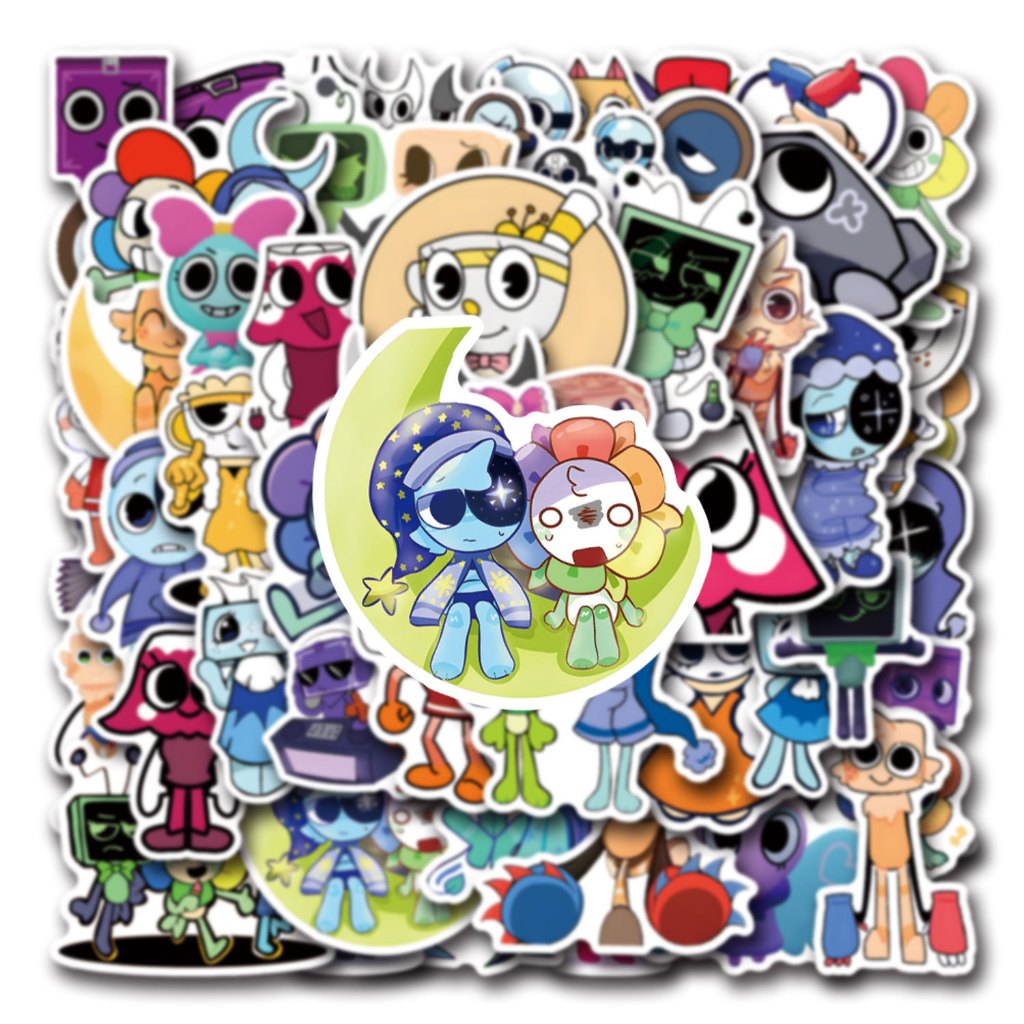

DANDYS WORLD Roblox STICKER Set Isi 30pcs STIKER TEMPELAN ASTRO TISHA GOOB BOXTEN COSMO DANDY VEE