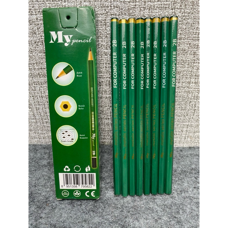 

pensil m200 hijau 2 b HARGA 1 pcs