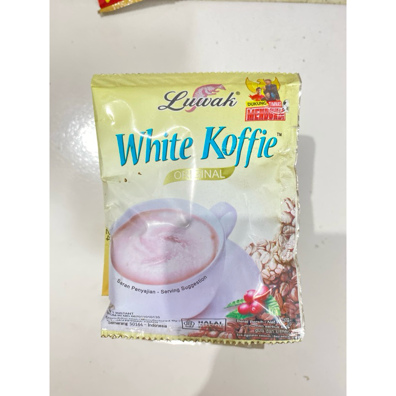 

‼️PROMO, CEK DESKRIPSI‼️ Luwak White Koffie Original 20g - Kopi Instan - Kopi bubuk sachet saset