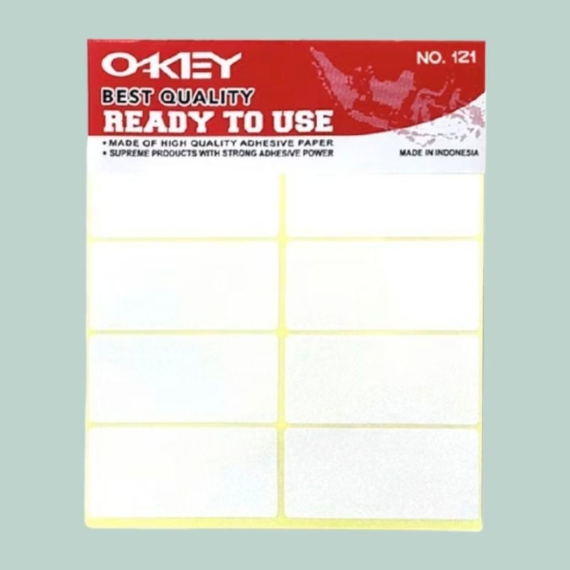 

Label OKEY NO.121